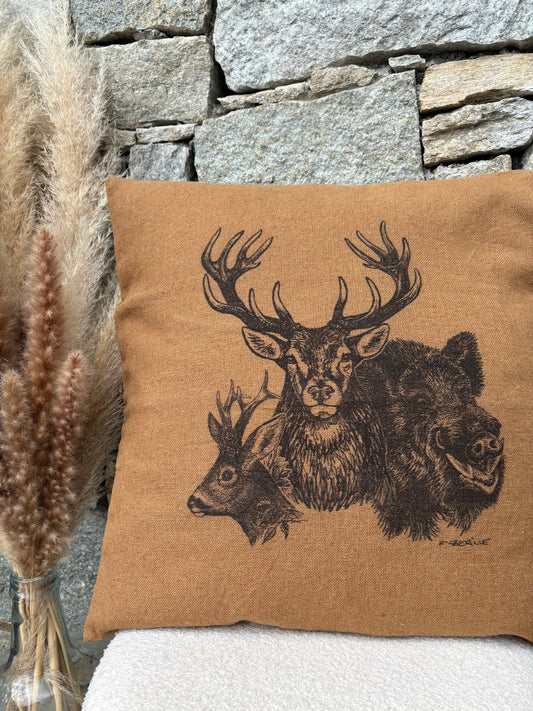 Coussin carré GRAND GIBIER