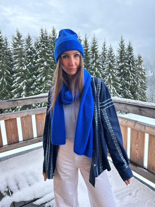 Ensemble bonnet + écharpe ALPI🇮🇹