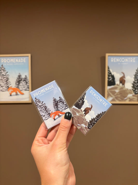 Coffret cadre & magnette ANIMAUX