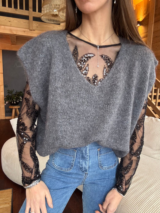 Pull sans manches JEMMY 🇮🇹