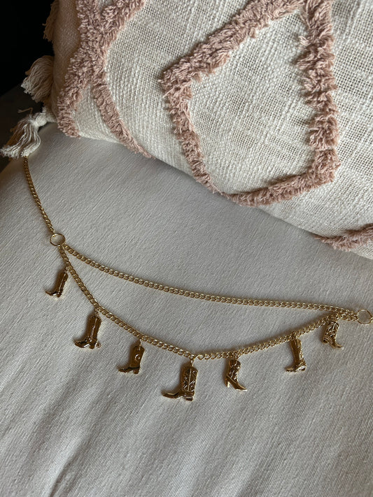 Ceinture chaine Santiags