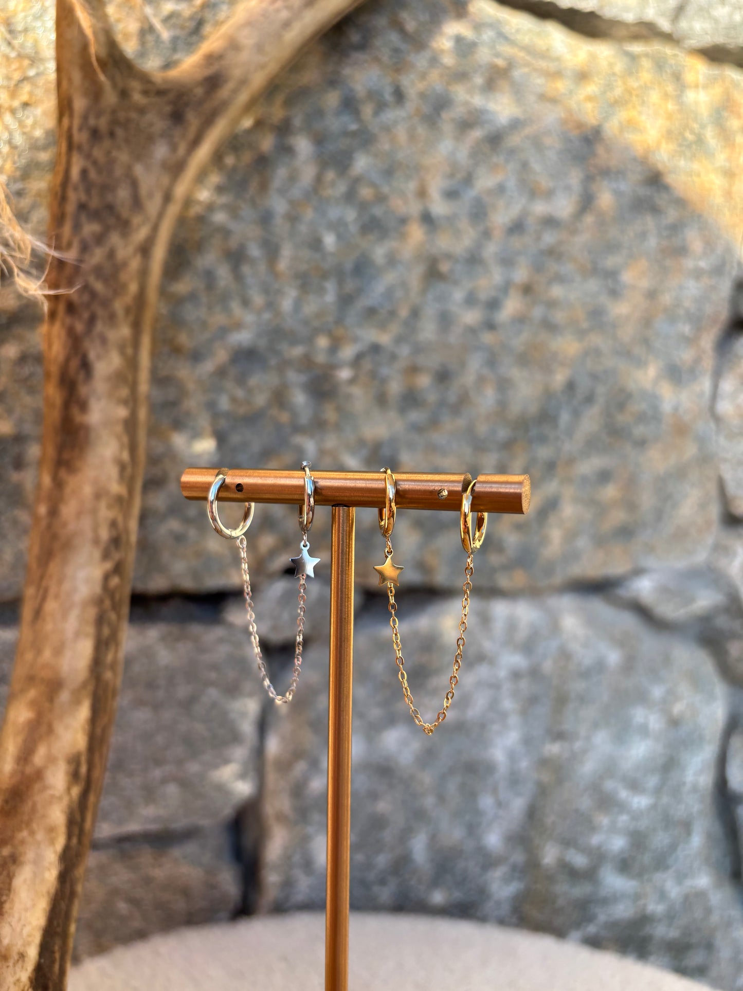 Boucles d’oreilles CHAINE