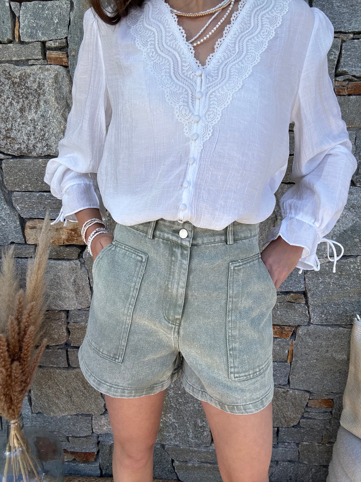 Short ACAJOU