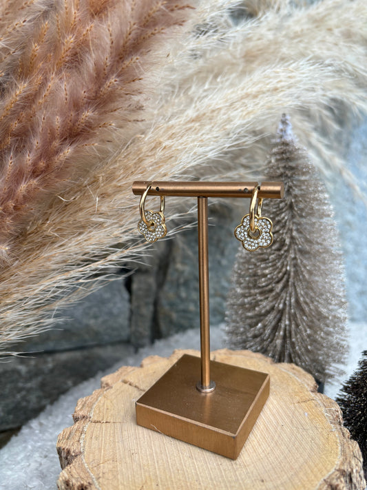 Boucles d’oreilles FLEUR