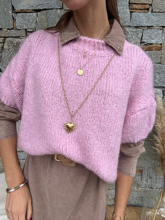 Pull CAMOMILLE manches courtes 🇮🇹