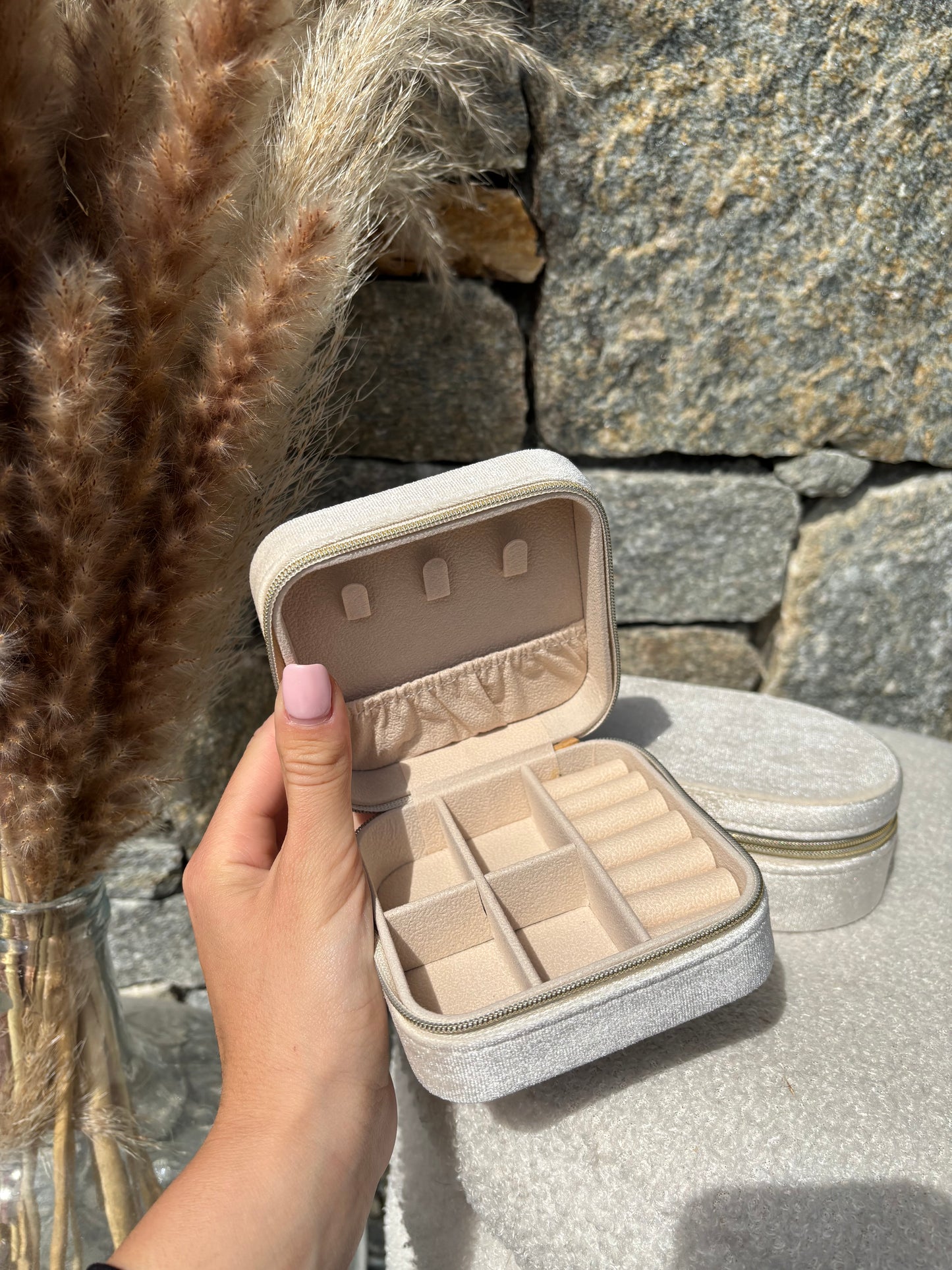 Boîte à bijoux de voyage