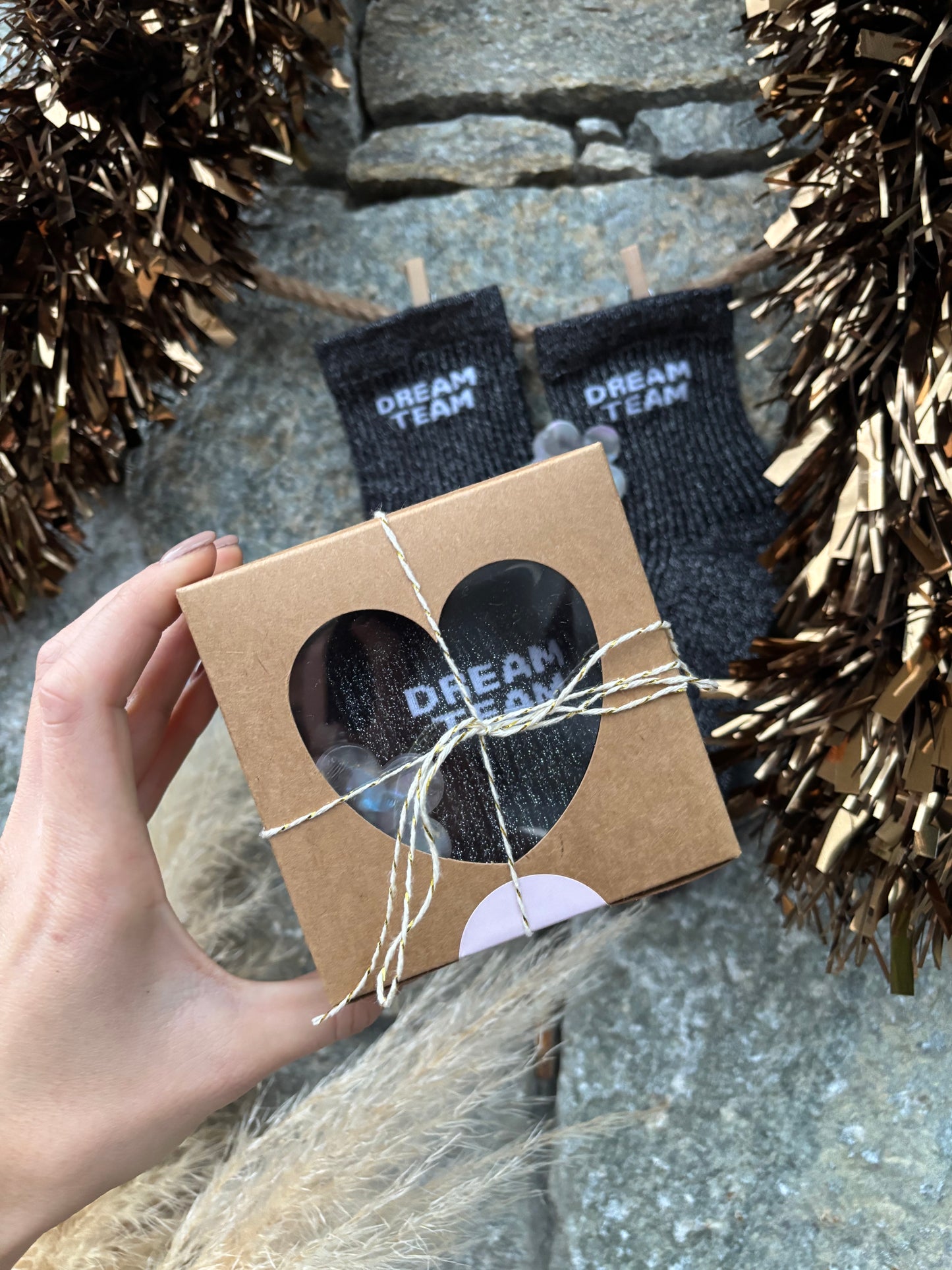 Coffret CHAUSSETTES DREAM TEAM ET SA PINCE