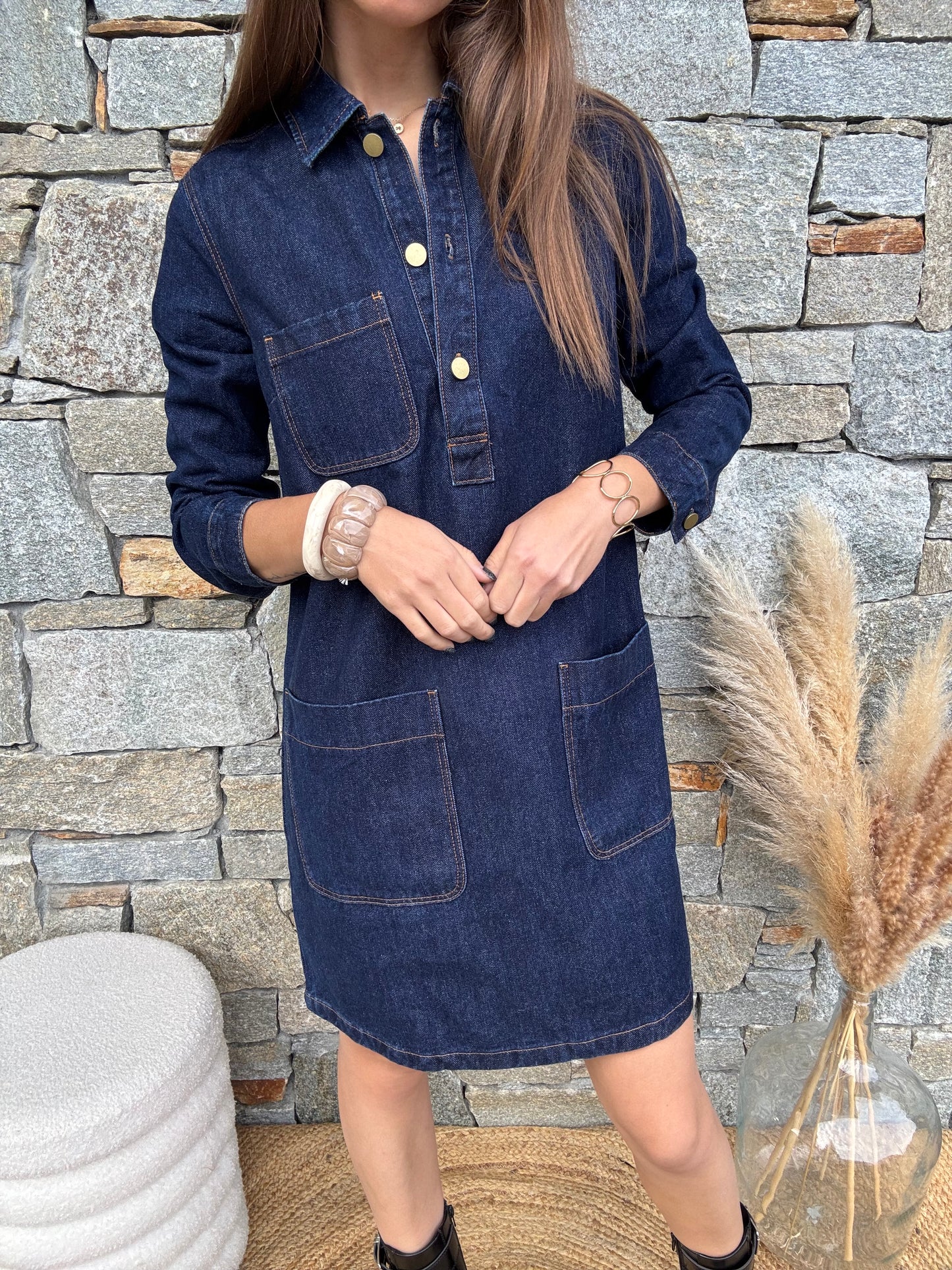 Robe REBECCA manches longues