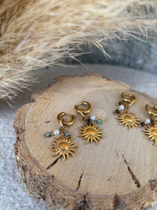 Boucles d’oreilles SOLEIL