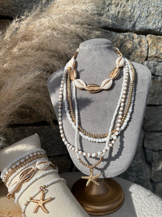 Ensemble de colliers et bracelets