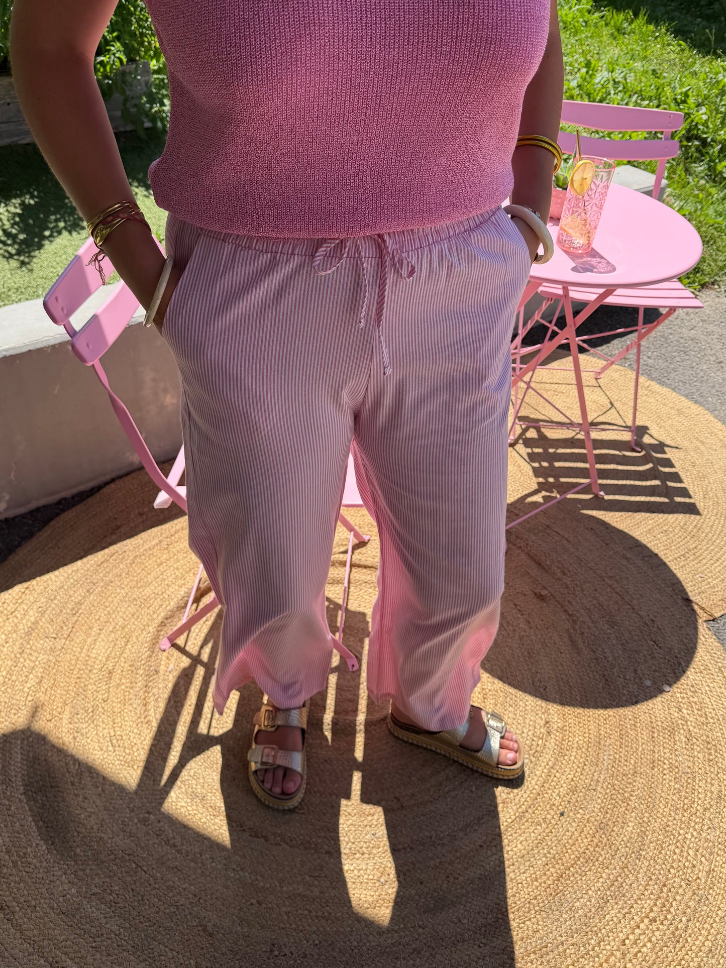 Pantalon rayé PROVENCE