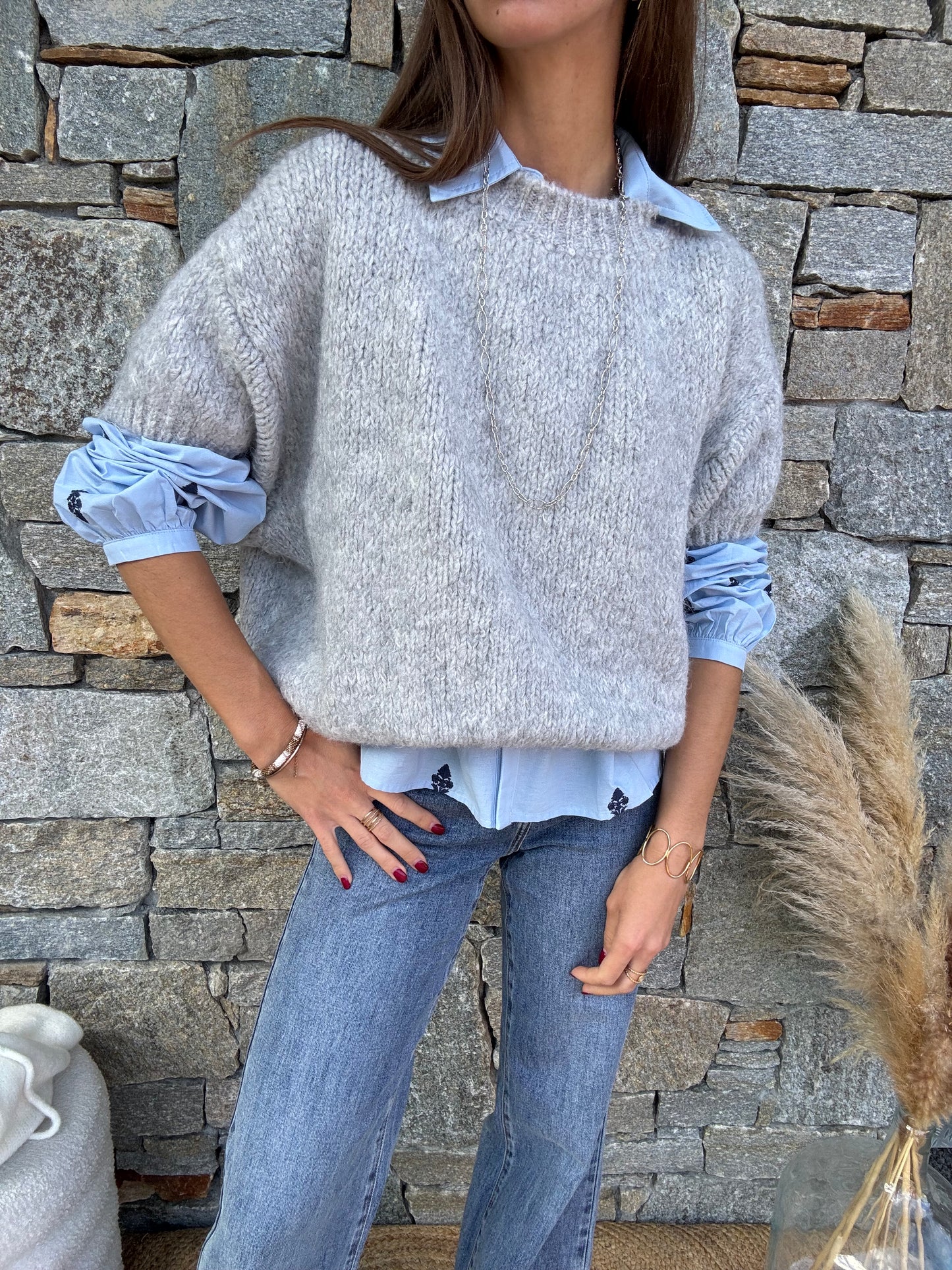 Pull CAMOMILLE manches courtes 🇮🇹