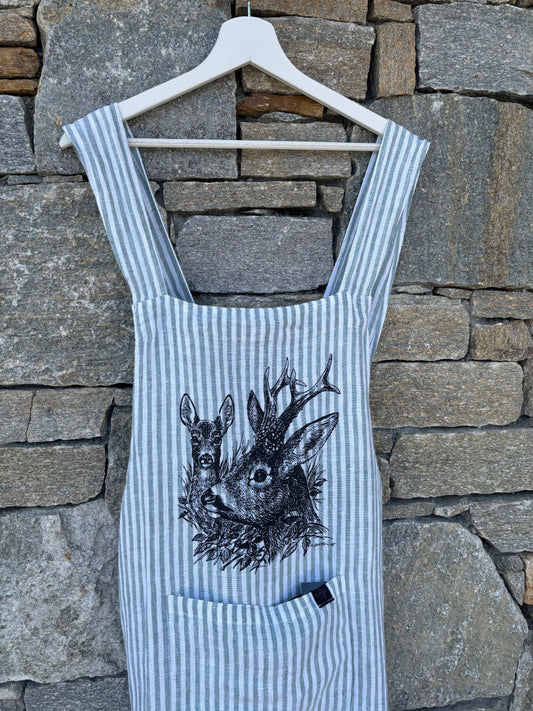 Tablier CHEVREUIL ET CHEVRETTE