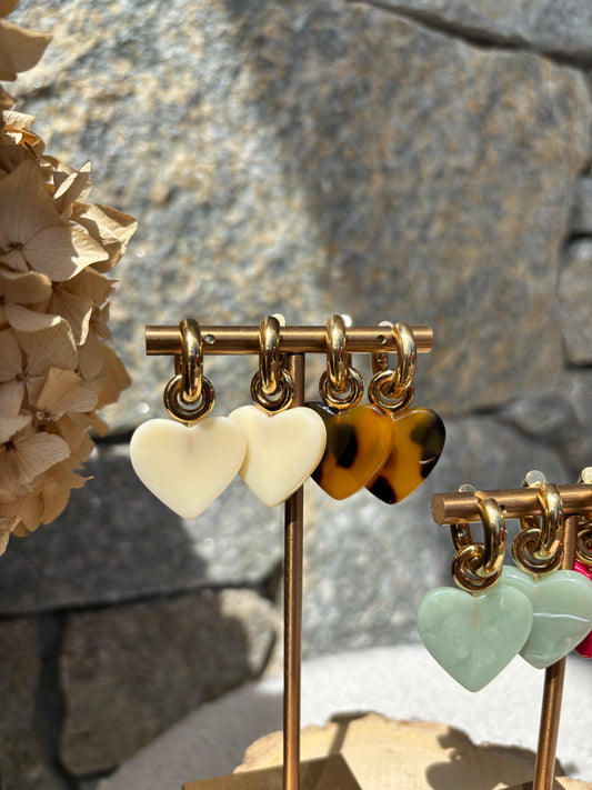 Boucles d’oreilles CŒUR