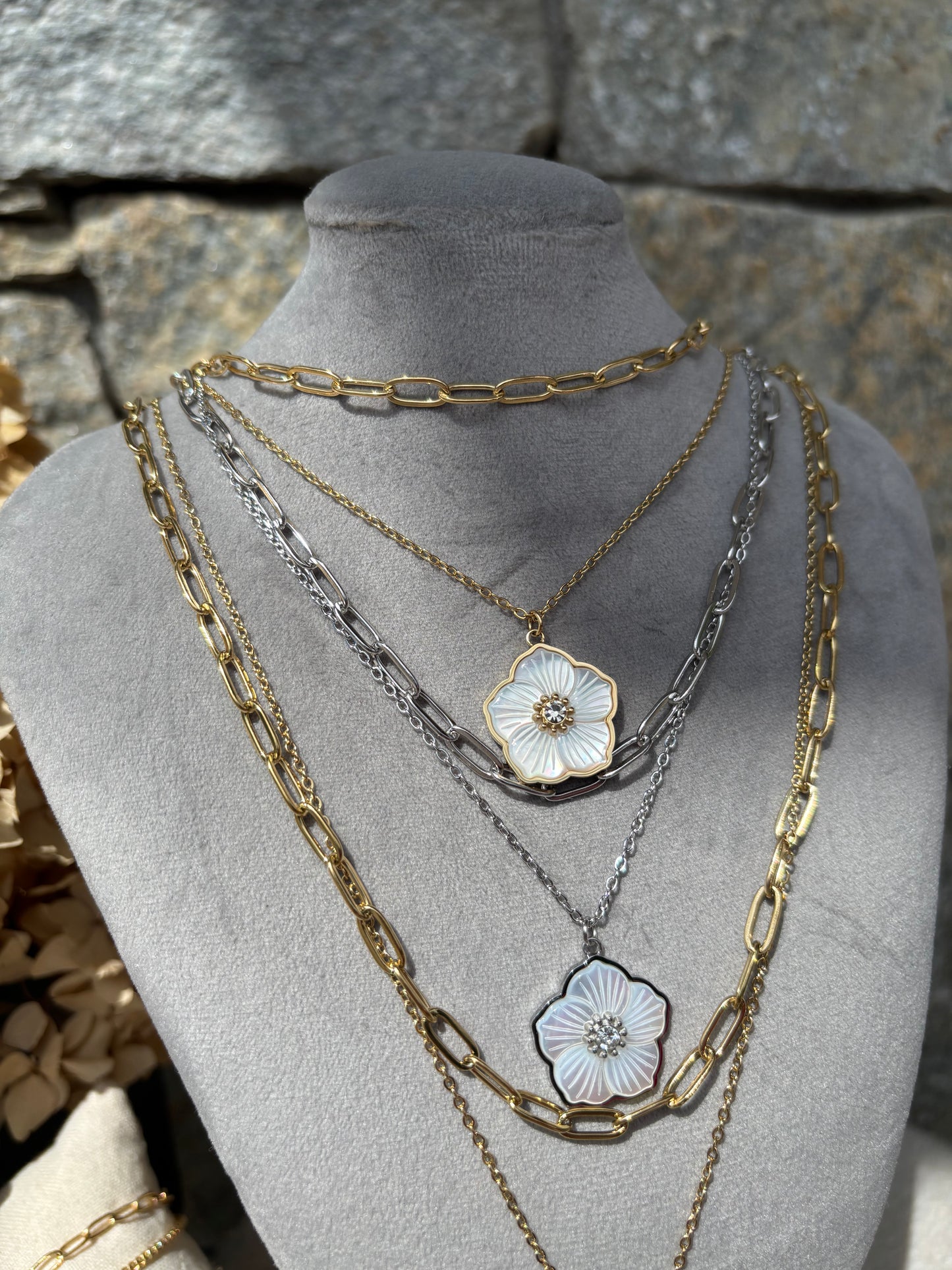 Collier FLEUR