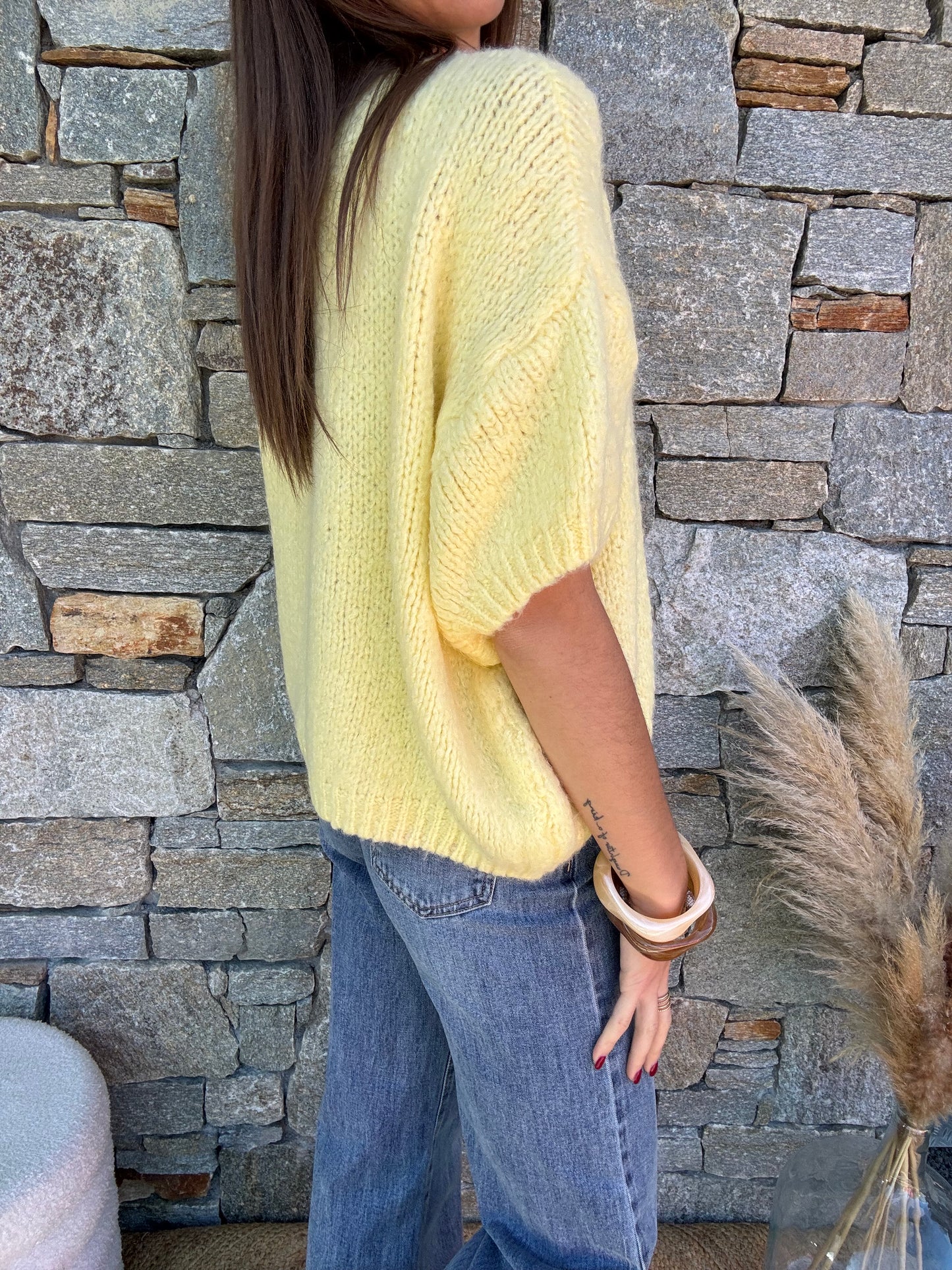 Pull CAMOMILLE manches courtes 🇮🇹