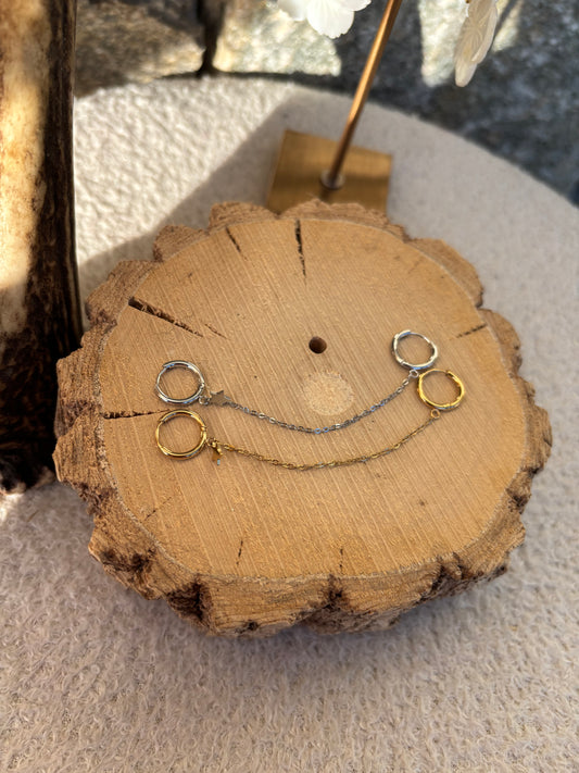 Boucles d’oreilles CHAINE