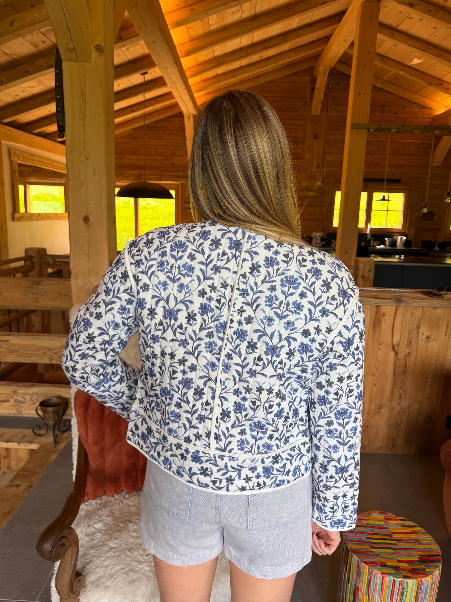 Veste BLEUET