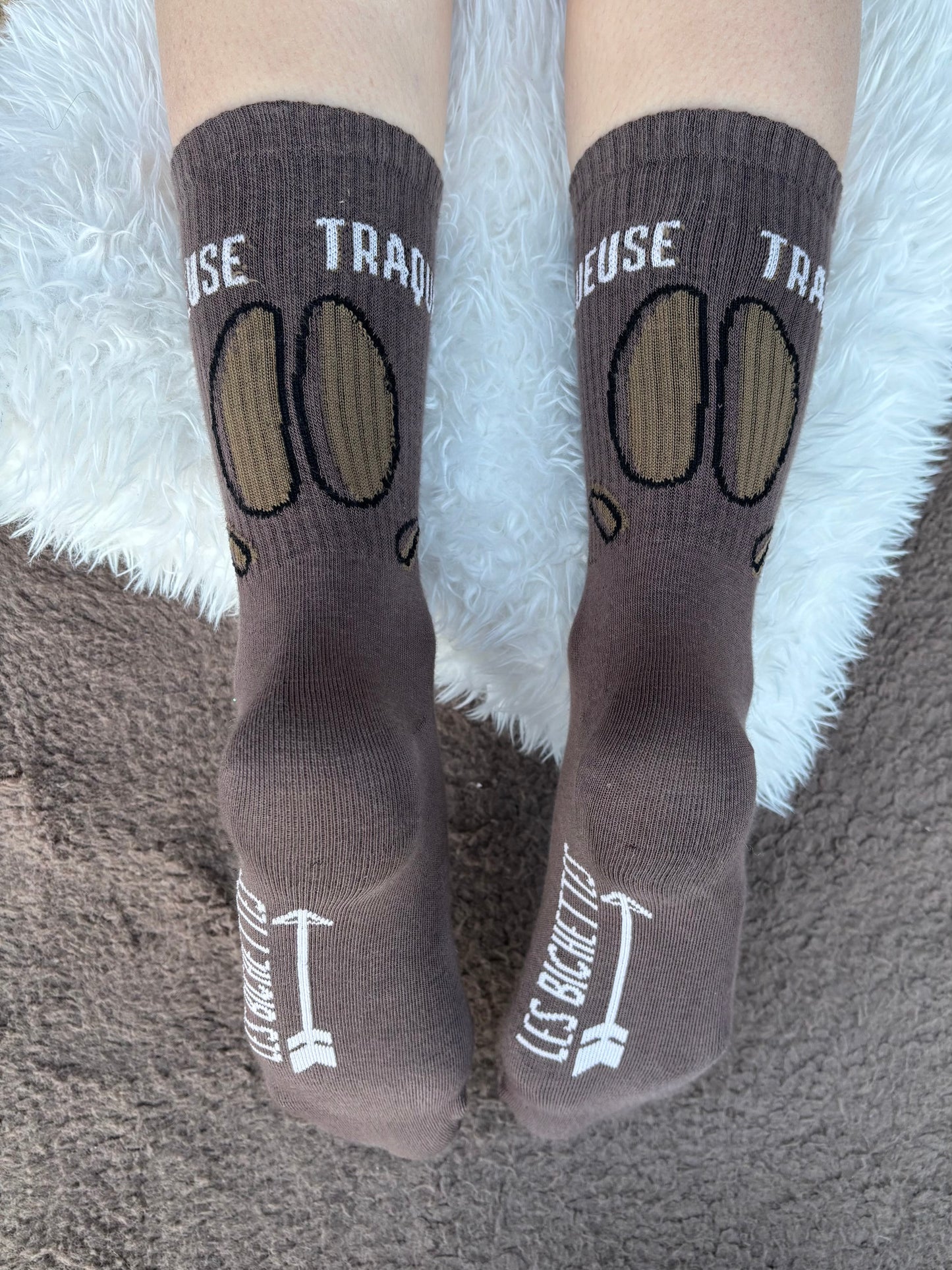 Chaussettes TRAQUEUSE LES BICHETTES