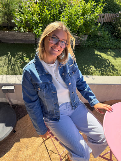 Veste en jean SABLE