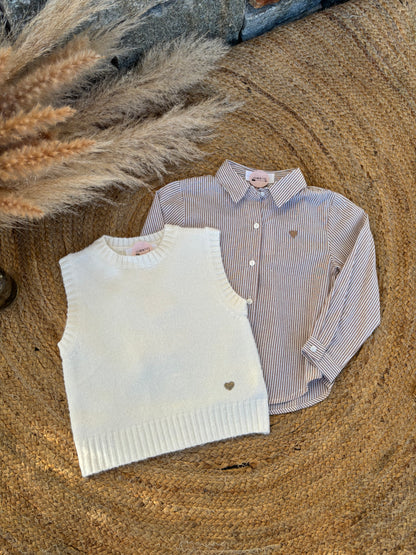 Pull sans manches enfant