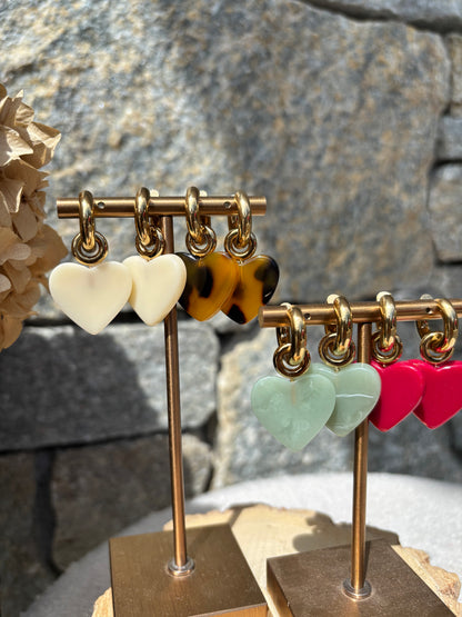 Boucles d’oreilles CŒUR