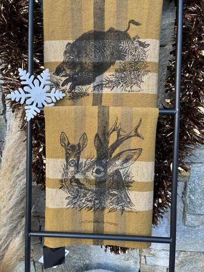 Coffret 3 torchons GRAND GIBIER