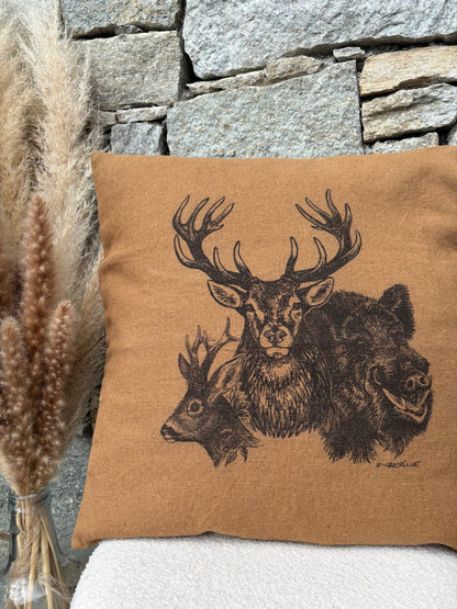 Coussin carré GRAND GIBIER