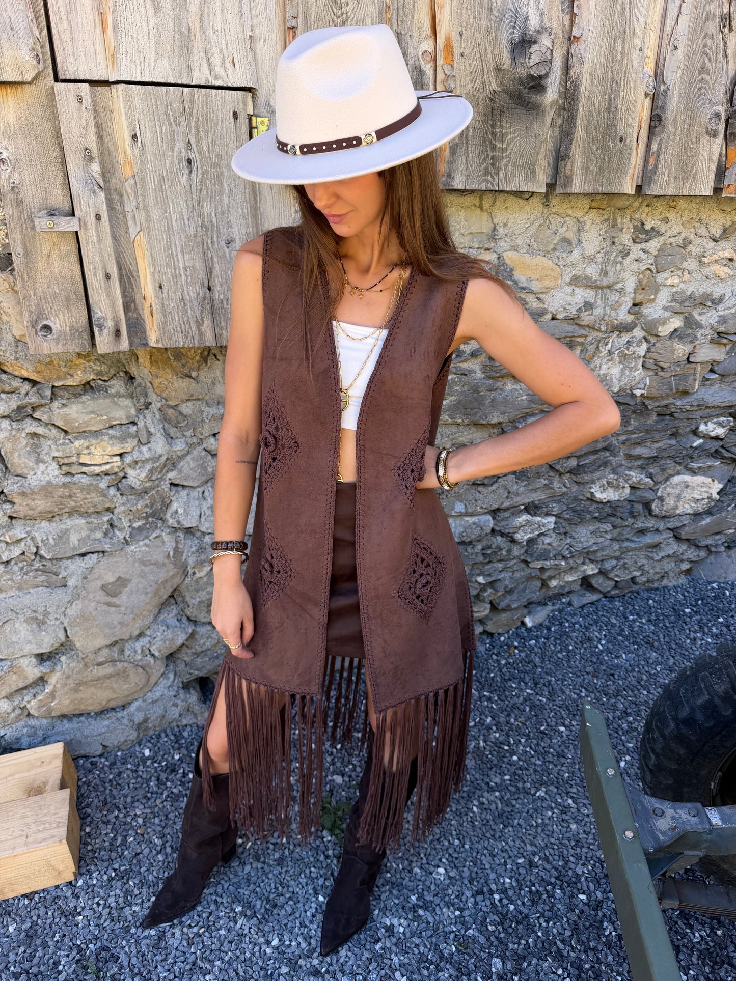 Gilet HANK long