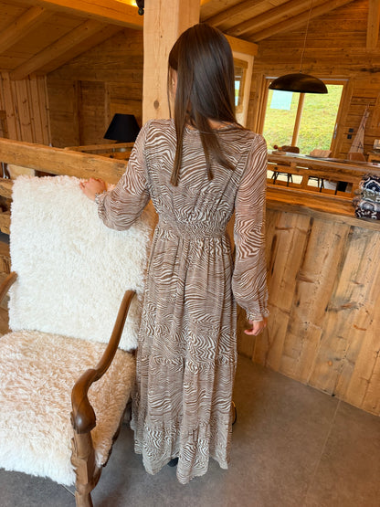 Robe VALENCIA manches longues
