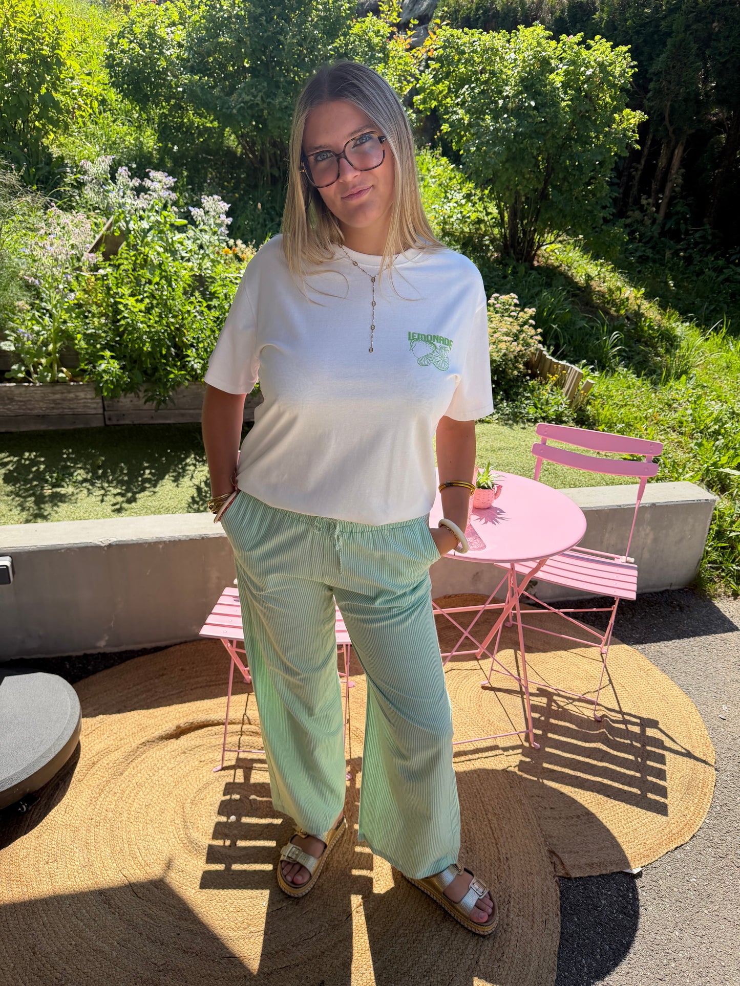 Pantalon rayé PROVENCE
