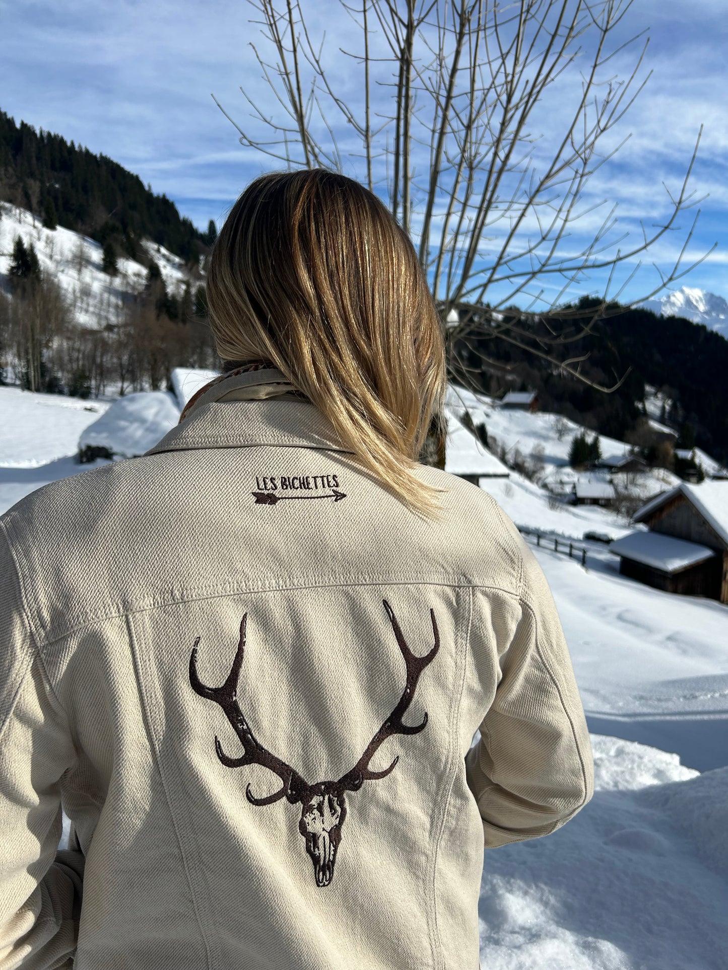 Veste en jeans CERF LES BICHETTES