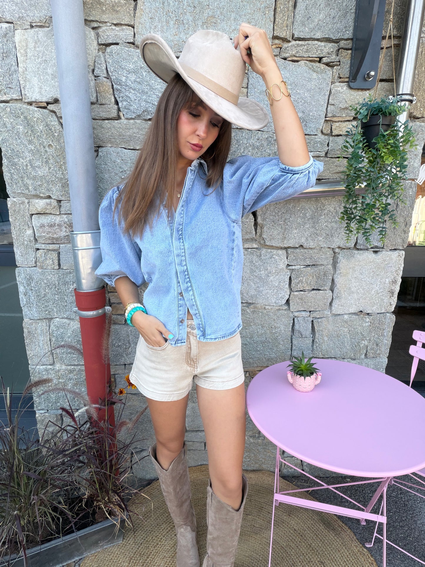 Chemise en jean BRATZ