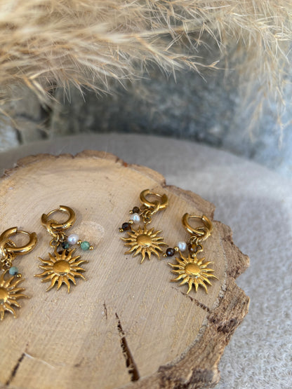 Boucles d’oreilles SOLEIL