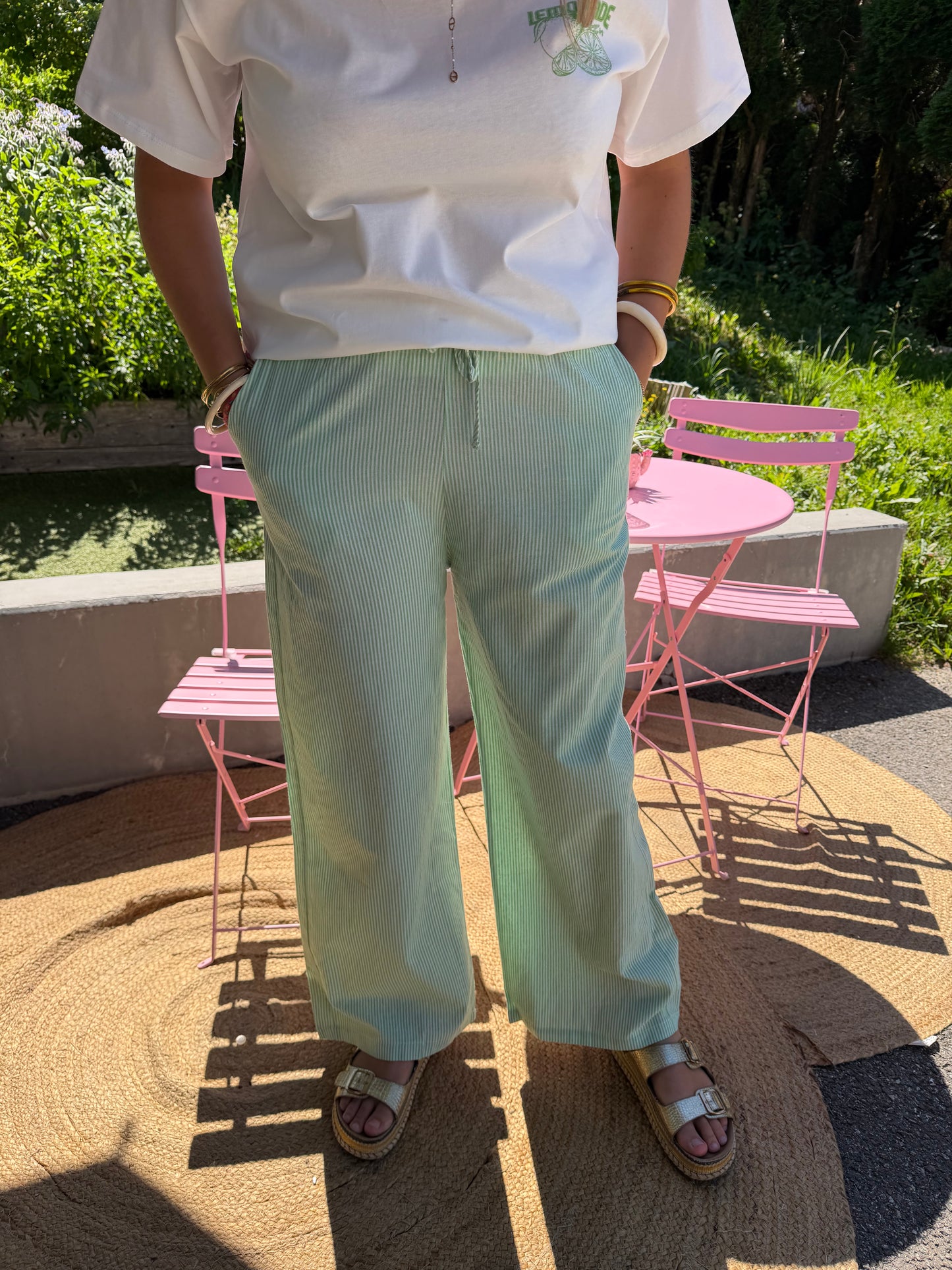 Pantalon rayé PROVENCE