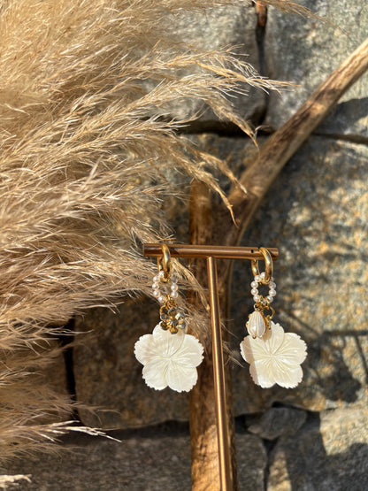 Boucles d’oreilles FLEUR