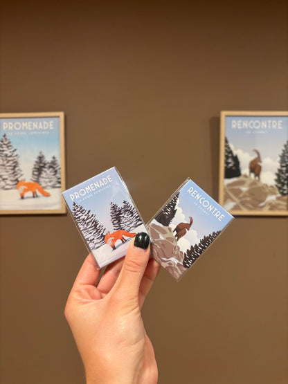 Coffret cadre & magnette ANIMAUX