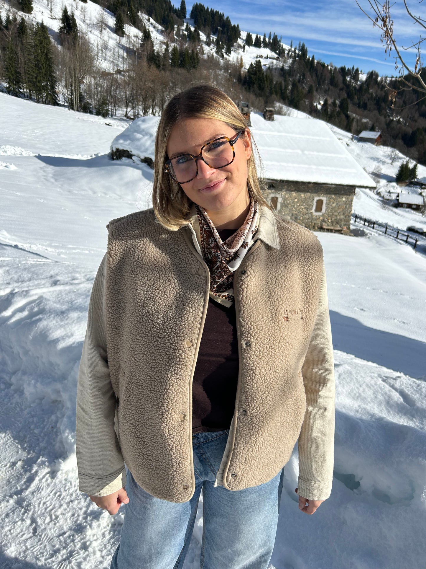 Gilet sans manches CERF LES BICHETTES