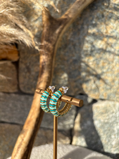 Boucles d’oreilles CRÉOLES