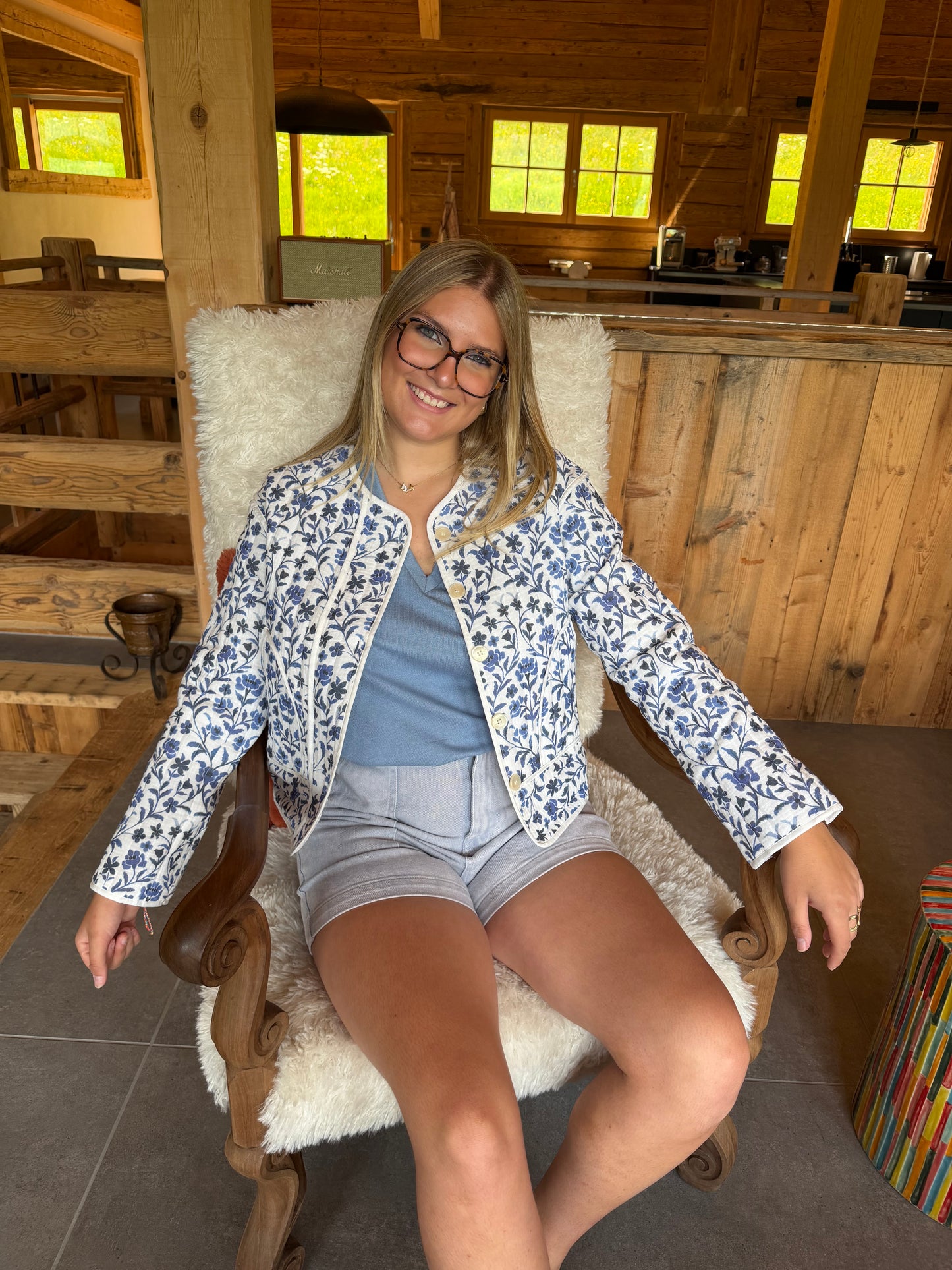Veste BLEUET