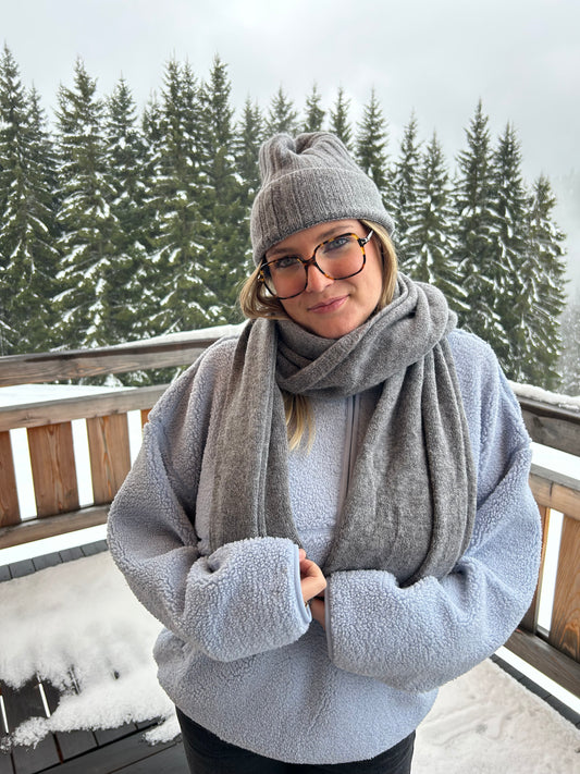 Ensemble bonnet + écharpe ALPI🇮🇹
