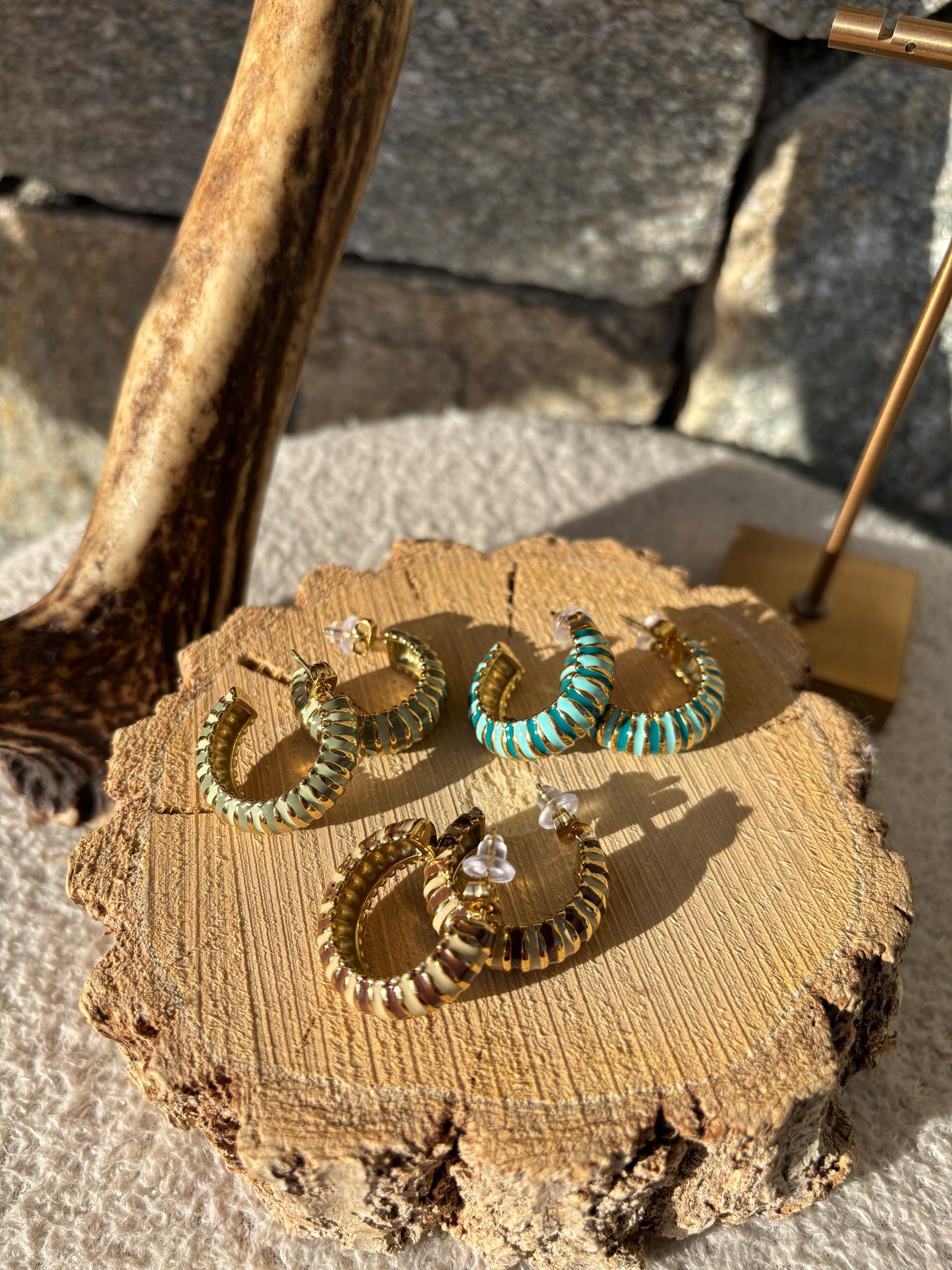 Boucles d’oreilles CRÉOLES