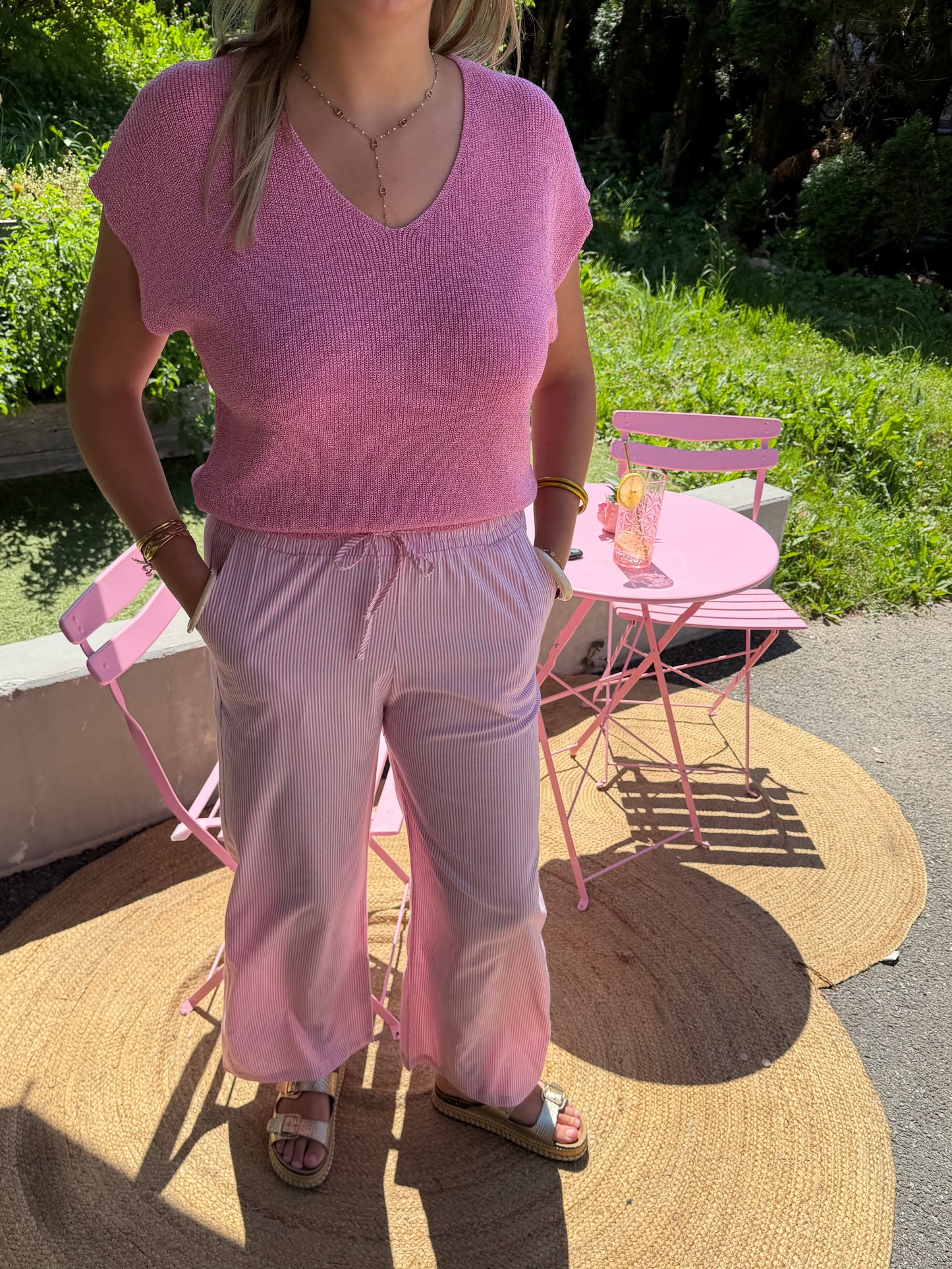 Pantalon rayé PROVENCE