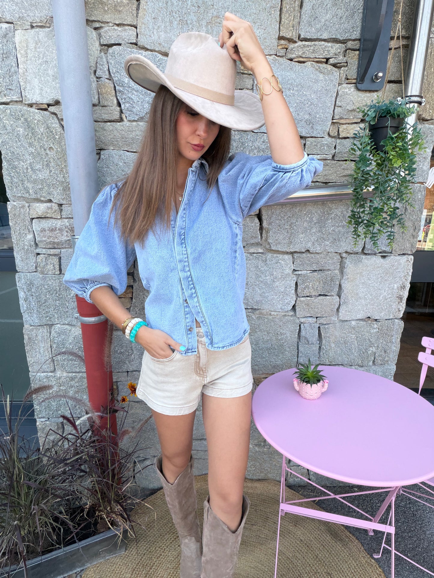 Chemise en jean BRATZ