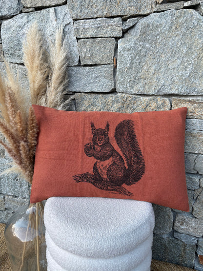 Coussin Rectangulaire ÉCUREUIL
