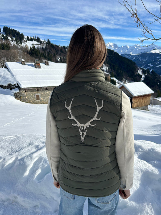 Doudoune sans manches CERF LES BICHETTES