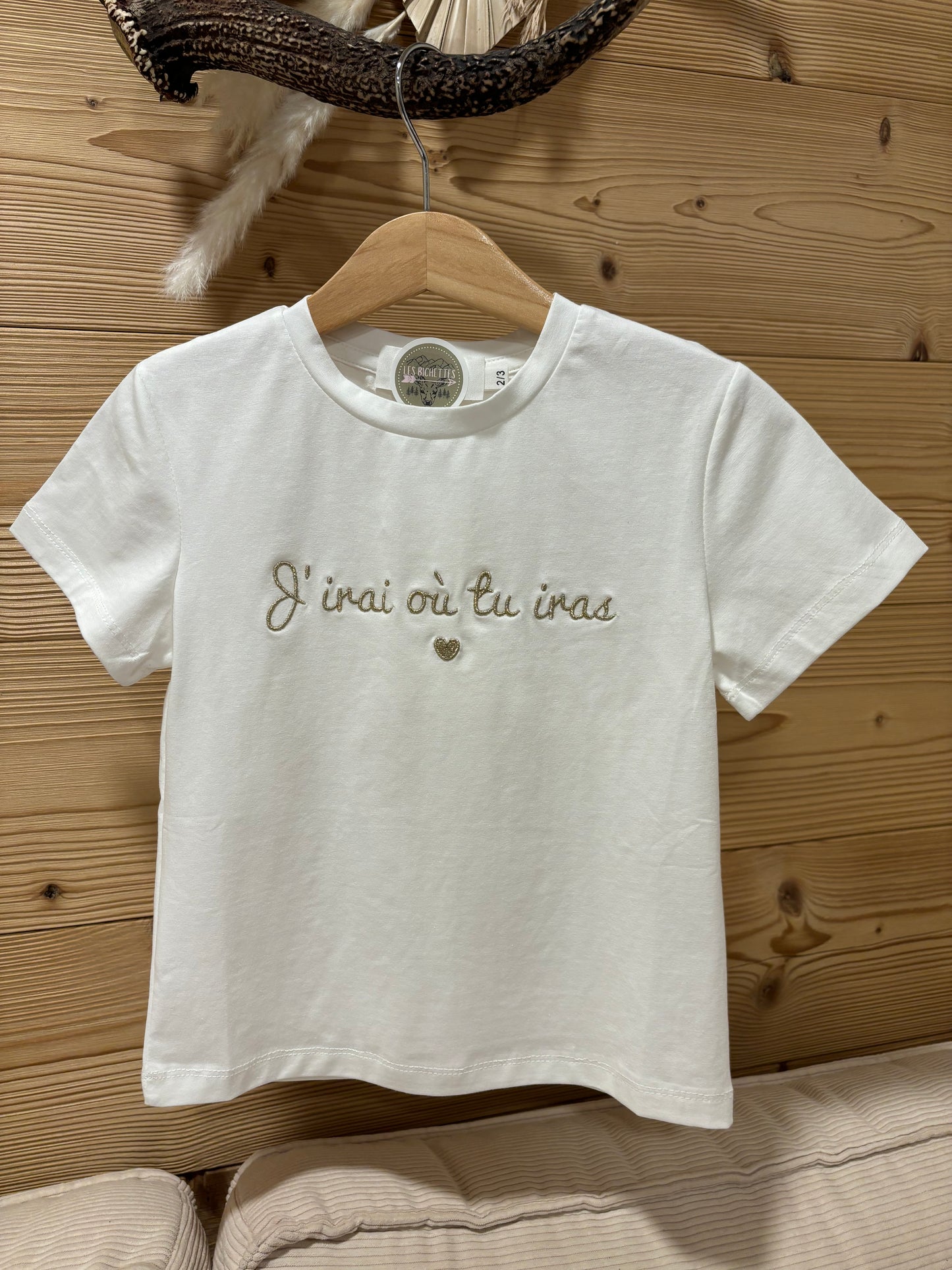 Tee-shirt J’IRAIS OU TU IRAS enfant