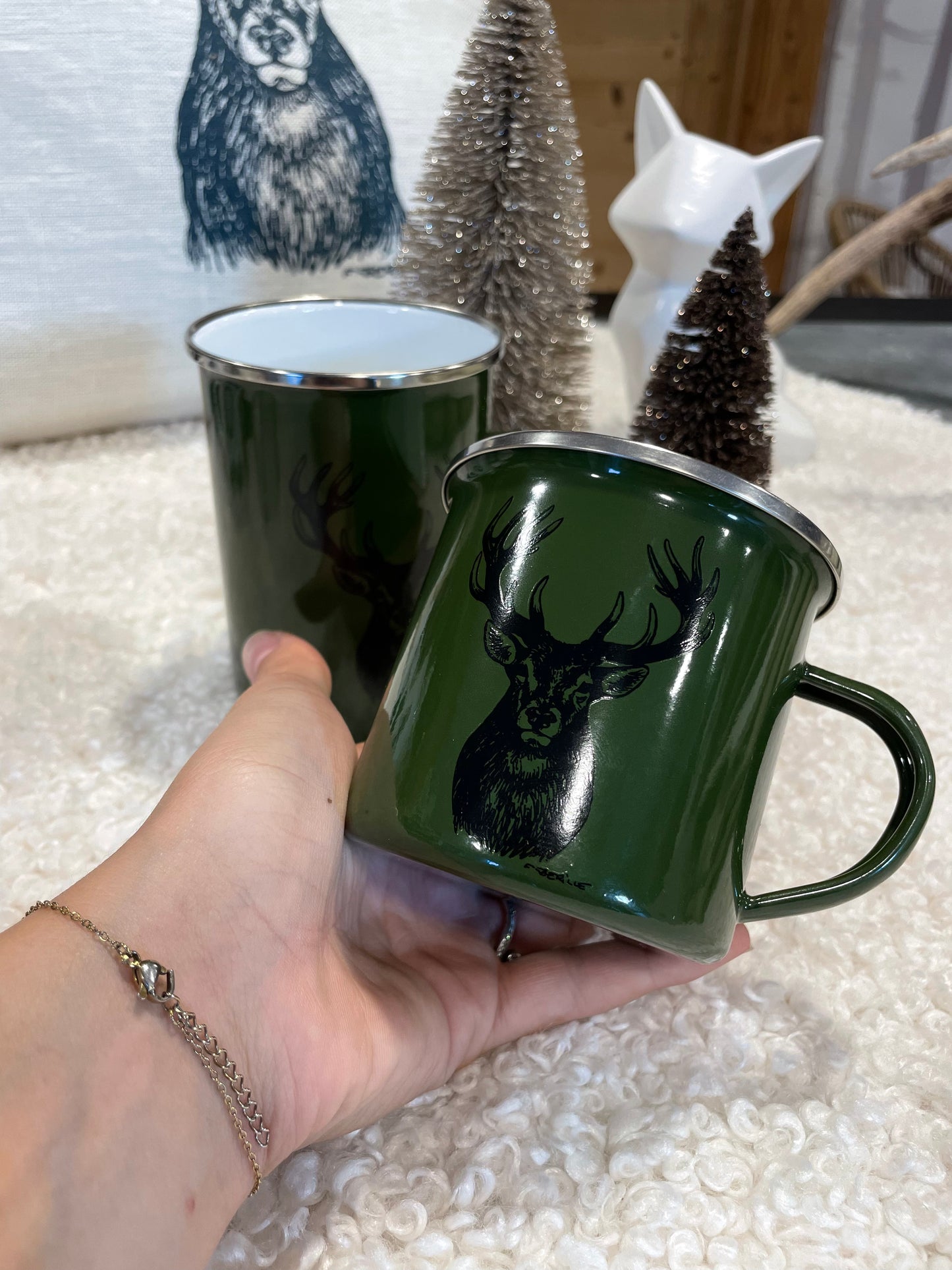 Mug en métal CERF