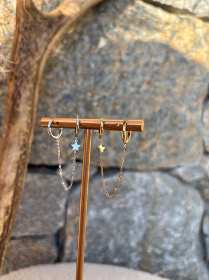 Boucles d’oreilles CHAINE