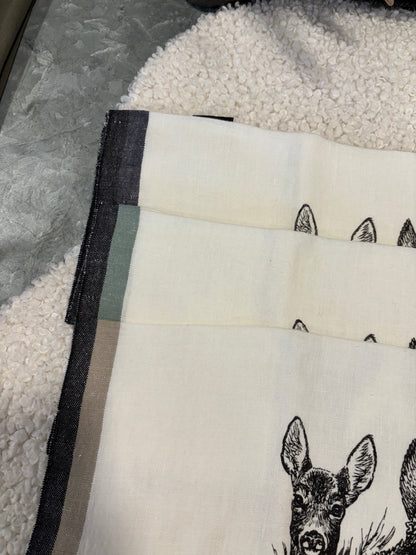 Torchons CHEVREUIL et CHEVRETTE